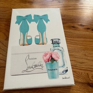8X12 Canvas Wall Art Tiffany, Louboutin